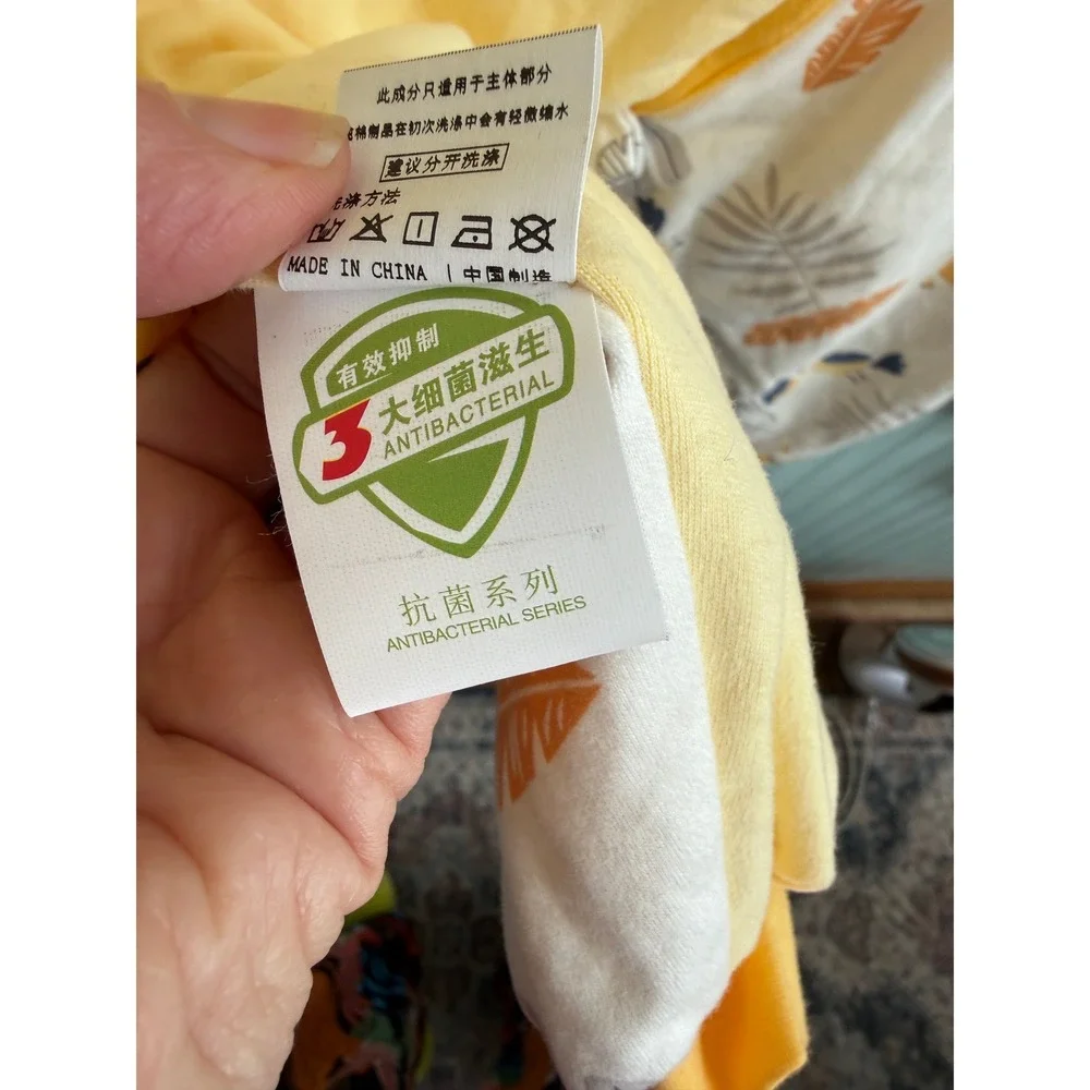 Baby Yellow Safari Giraffe Toucan Antibacterial Sleep Sack Wearable Blanket Kids